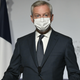 French Economy and Finance Minister Bruno Le Maire at a press conference outside the Elysee Presidential Palace in Paris in September 2020.